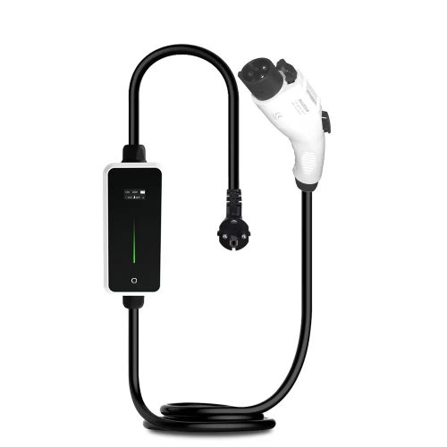EV Charging Cable Type 1 EVSE adjustable, 6-16A, 5 m, DUOSIDA