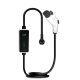 EV Charging Cable Type 1 EVSE adjustable, 6-16A, 5 m, DUOSIDA
