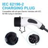 EV Charging Cable Type 2 EVSE, 1×16 A, 5 m, DUOSIDA