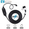 EV Charging Cable Type 2 EVSE, 1×16 A, 5 m, DUOSIDA