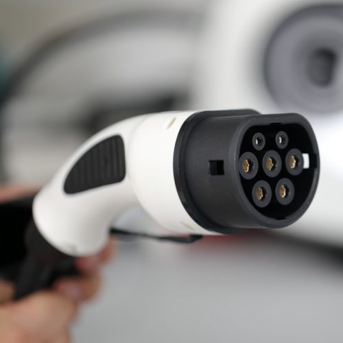 elektromos autó töltő csatlakozó lengő dugalj Type 2, 3×32 A, D25 hollanderrel