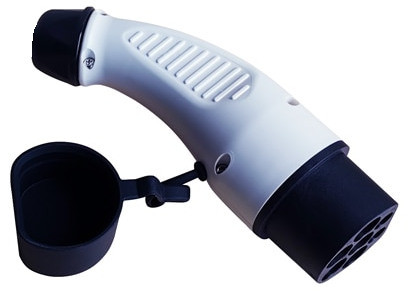 elektromos autó töltő csatlakozó lengő dugvilla Type 2, 32 A (IEC-62196), short