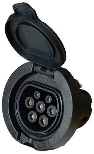 socket for charging stand Type 2 (IEC-62196), AC, 32 A