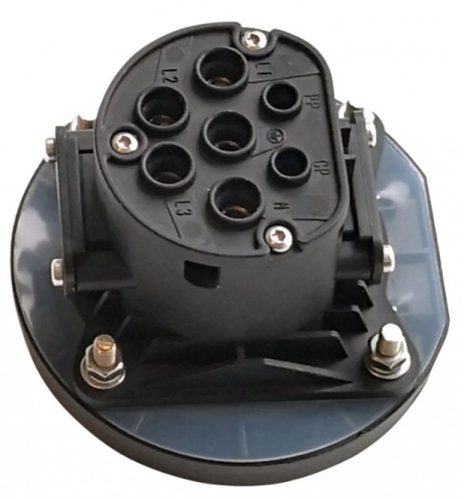 socket for charging stand Type 2 (IEC-62196), AC, 32 A