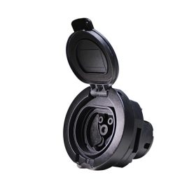   töltő csatlakozóaljzat zárófüles Type 2 (IEC-62196), AC, 32 A