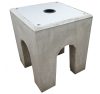  concrete base for electric car's charging stand installation