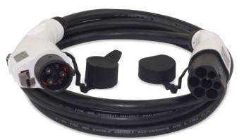 EV Charging Cable - Type 1 / Type 2, 16 A, 5 m, DUOSIDA