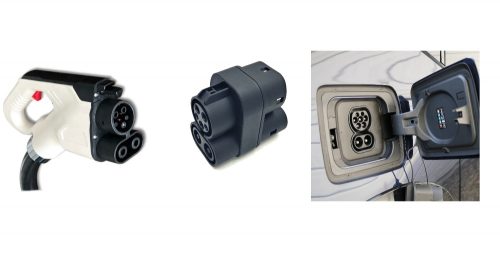 connector converter from CCS1 to CCS2