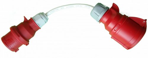 adapter cable, inustrisl socket 3×32A - industrial plug 3×16A