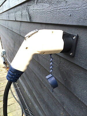 Elektromos autó töltő fali kábeltartó Type1