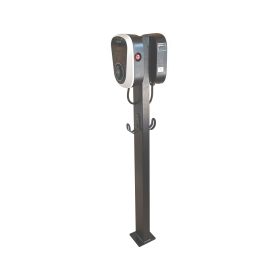   Charging statioan with 2x22kW Duosida wallbox charger and Type 2 socket, RFID, WIFI