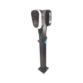   Charging station with 2 x 7.4 kW Duosida socket wallbox charger