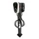 Charging station with 2x7.4 kW Duosida wallbox charger and 5 m cable equipped with Type 2 plug