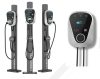 elektromos autó fali töltő, Type2 csatlakozó dugó, 5 m kábel, RFID, WIFI, DUOSIDA