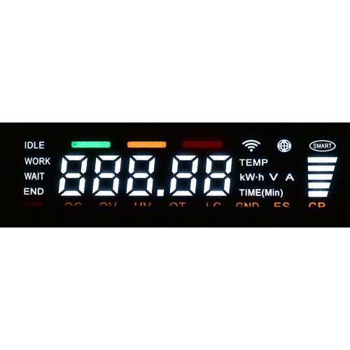 elektromos autó fali töltő 11 kW, Type2-es 5 m töltőkábel + RFID + WIFI, DUOSIDA