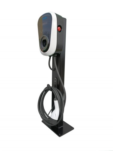 EV Wallbox charger 22 kW, with 5 m Type2 cable, 3×32 A + RFID + WIFI + 4G + LAN, DUOSIDA