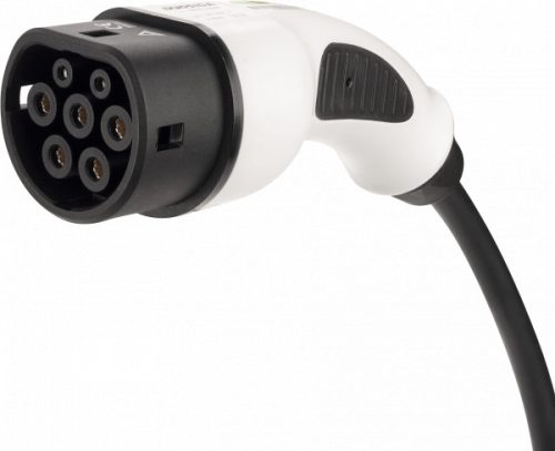 elektromos autó fali töltő 22 kW, 5 m Type2 töltőkábel, slim, + WIFI + RFID + LAN, DUOSIDA