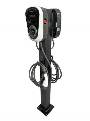 elektromos autó fali töltő 7 kW, 5 m Type2 töltőkábel, DUOSIDA