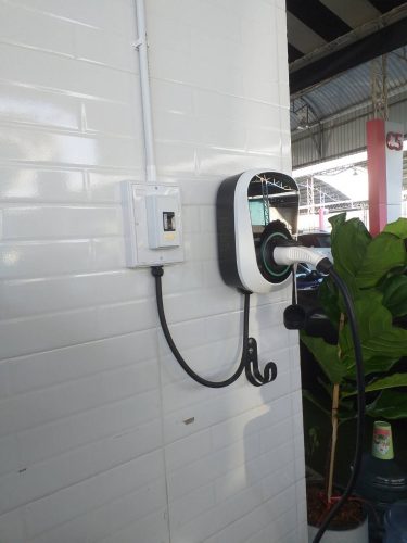 EV Wallbox charger 7 kW, with Type2 socket+ WIFI + RFID, DUOSIDA